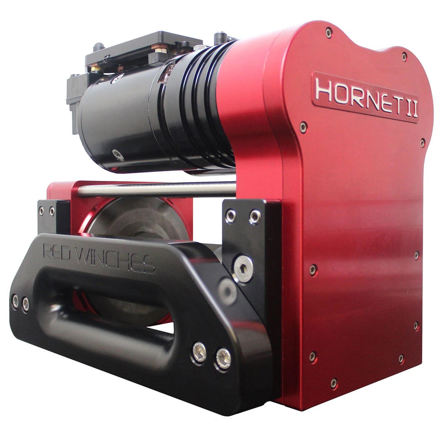 RED Winches Electric Winch - Hornet2 12V with XL Drum & OD Gearing