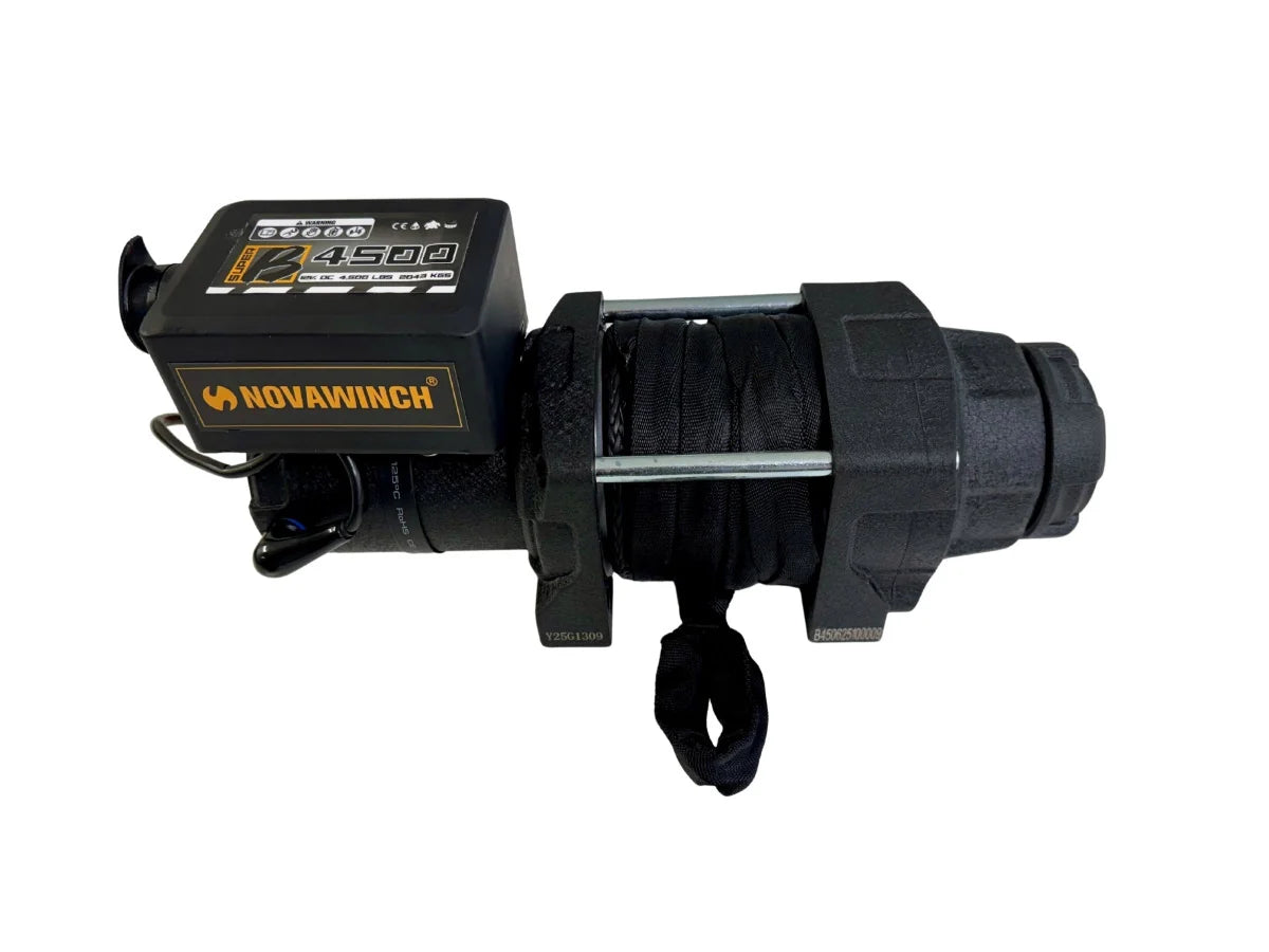 Super B Series Utility Winch 4,500lb 12V Integrated Solenoid