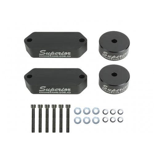 Bump Stop Extensions Toyota Landcruiser 76, 78, 79, 80, 105 Series - Front