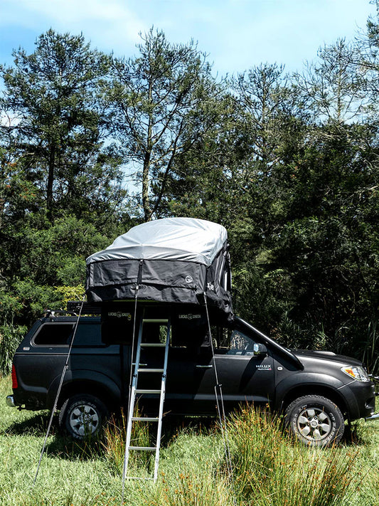 Lucas Creek Gen 4 Soft Shell Roof Top Tent - Gunmetal Grey