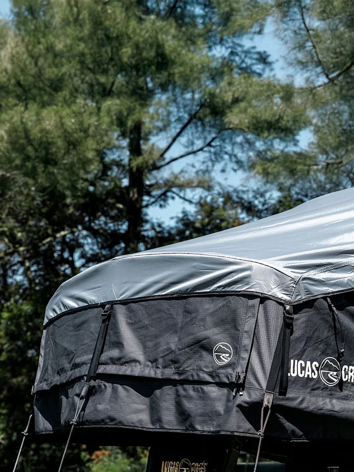 Lucas Creek Gen 4 Soft Shell Roof Top Tent - Gunmetal Grey
