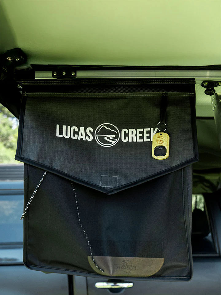 Lucas Creek Gen 4 Soft Shell Roof Top Tent - Gunmetal Grey