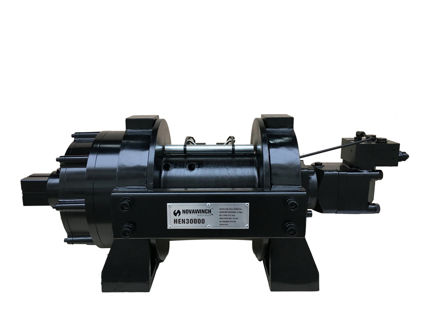 H-EN Series Hydraulic Winch 30,000lb