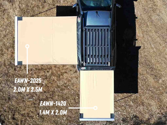 4WD Awning - 2000 X 2500mm