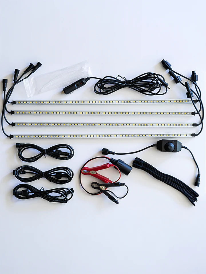 Lucas Creek LED Camping Light Set - Amber/White
